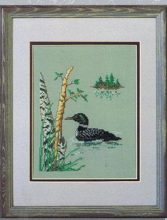 Loon Lake Cross Stitch Chart