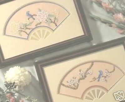 Fanfare Cross Stitch Chart - 2 Oriental Designs (Color Charts) #