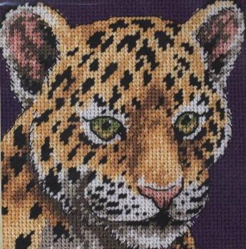 Leopard's Gaze Needlepoint Kit