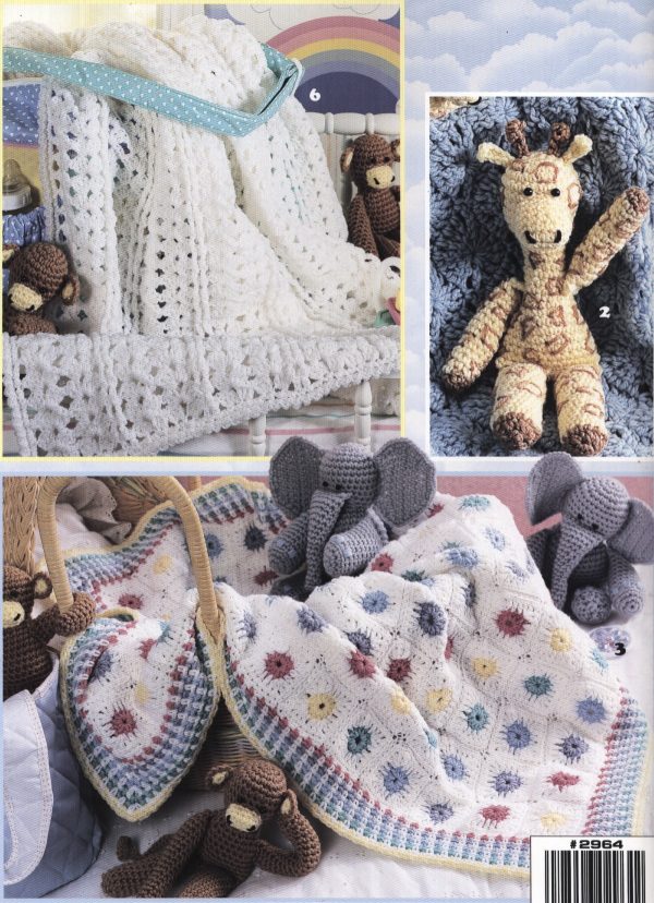 Noah's Ark For Baby Crochet Afghan and Animals Pattern - Image 2