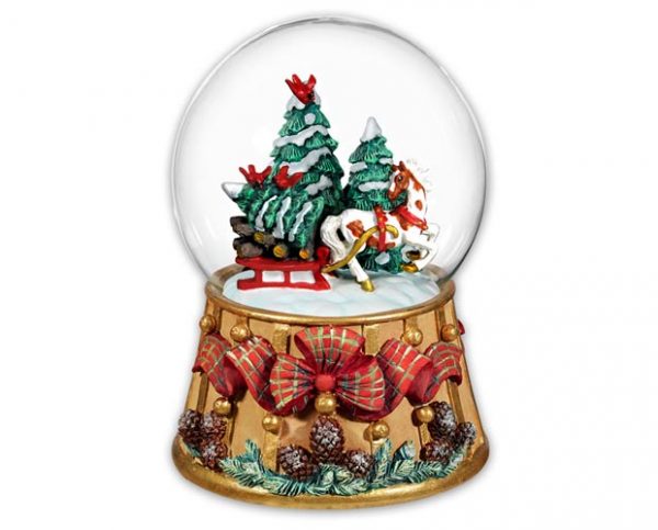 Breyer Horses Holiday Traditions Christmas Musical Snow Globe 20