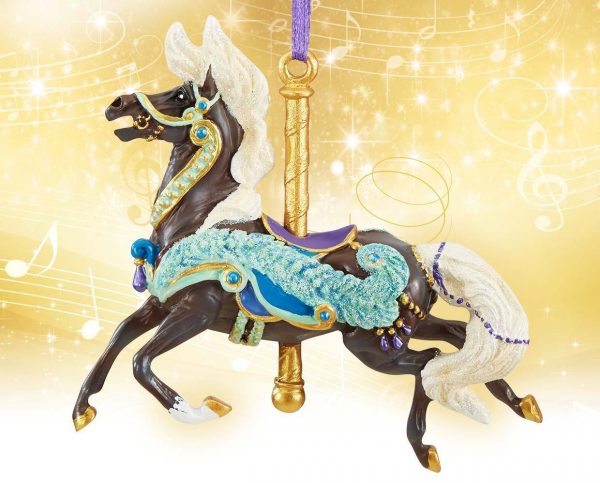 Breyer Holiday 2019 Plume Carousel Horse Christmas Ornament