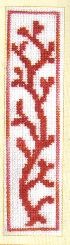 Seaweed Bookmark Cross Stitch Kit - DMC