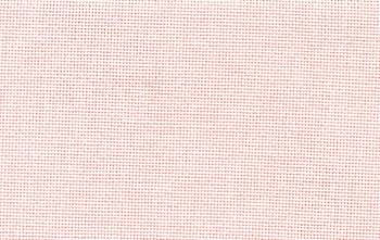 1m 28 Count Soft Pink Evenweave Cross Stitch Fabric