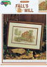 Fall's Mill Cross Stitch Chart - Rustic Mill In Autumn