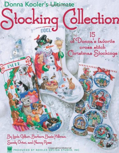 Christmas Stocking Collection Cross Stitch Pattern Book