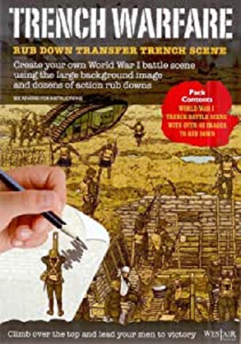 Trench Warfare Rub Down Transfers World War 1 History