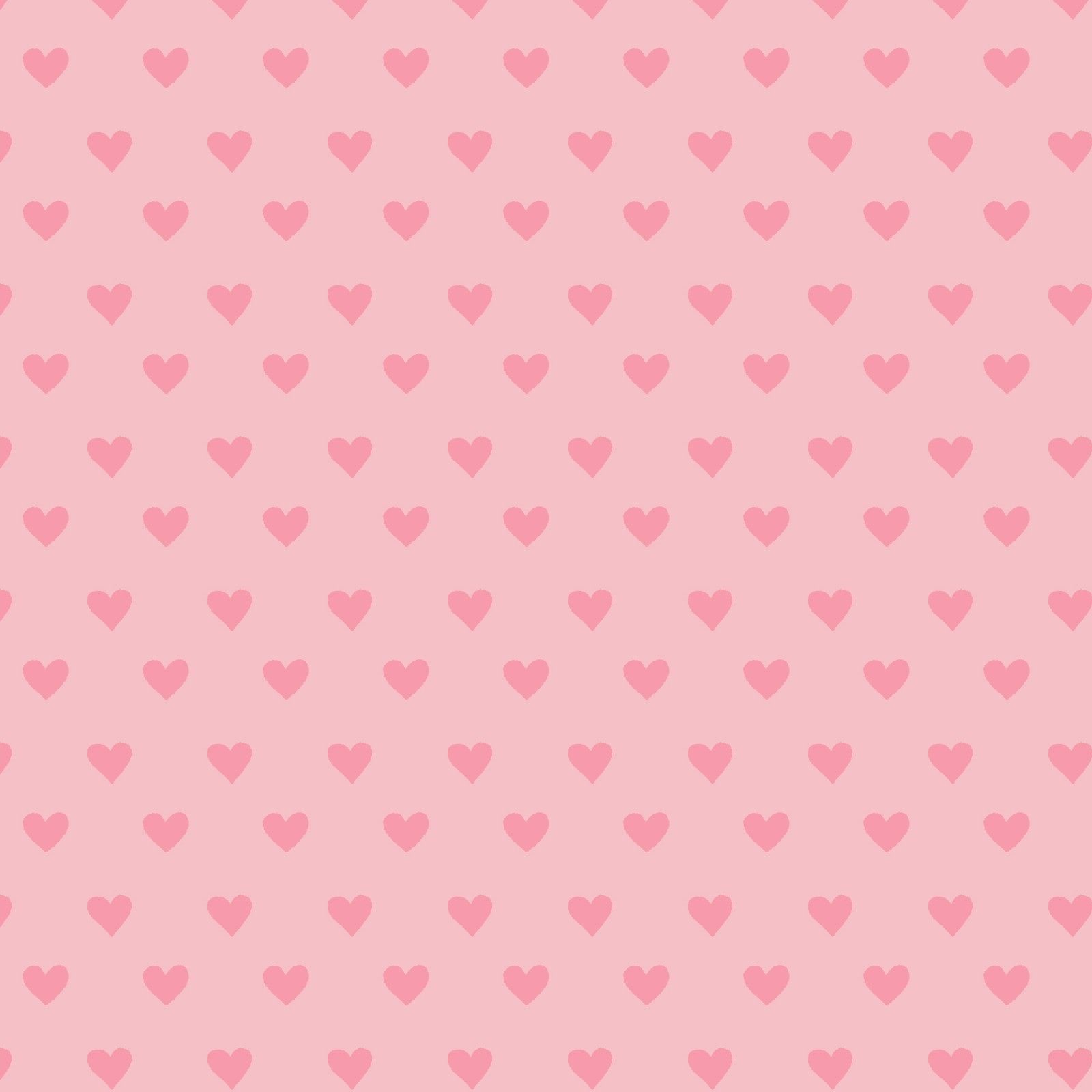 Fat Quarter Liberty Tea For Two Candy Hearts Pink Cotton Quilting Sewing Fabric