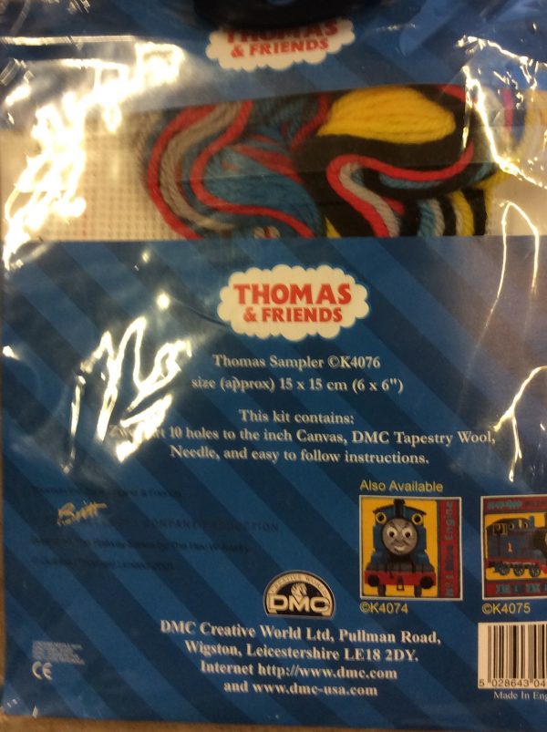 Thomas The Tank Engine Sampler Tapestry / Needlepoint Kit - DMC (K4076) - Image 2