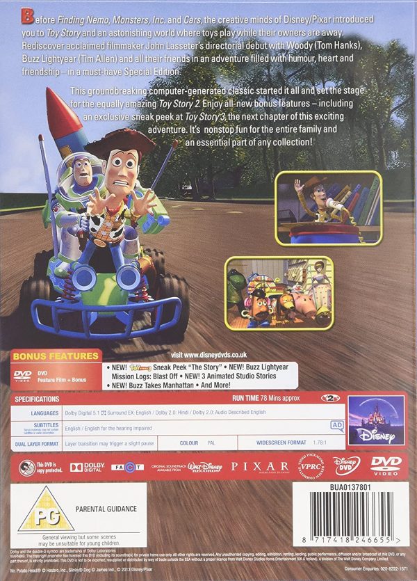 Toy Story - Special Edition DVD [2010] - Image 3