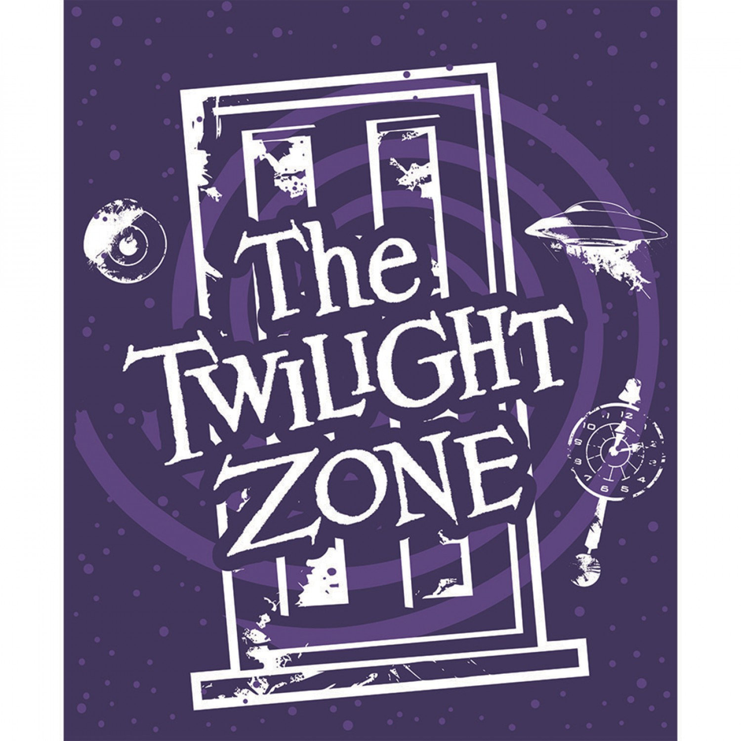 The Twilight Zone Glow In The Dark Panel 100% Cotton Print Fabric