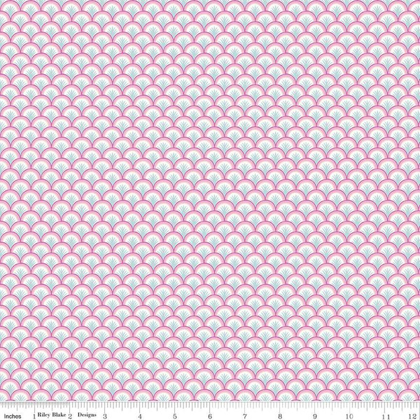 Fat Quarter Liberty Deco Dance Deco Spring 100% Cotton Quilting Fabric