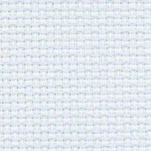 Fat Quarter 14 Count Light Baby Blue Aida Cross Stitch Fabric - 55 x 50cm - DMC