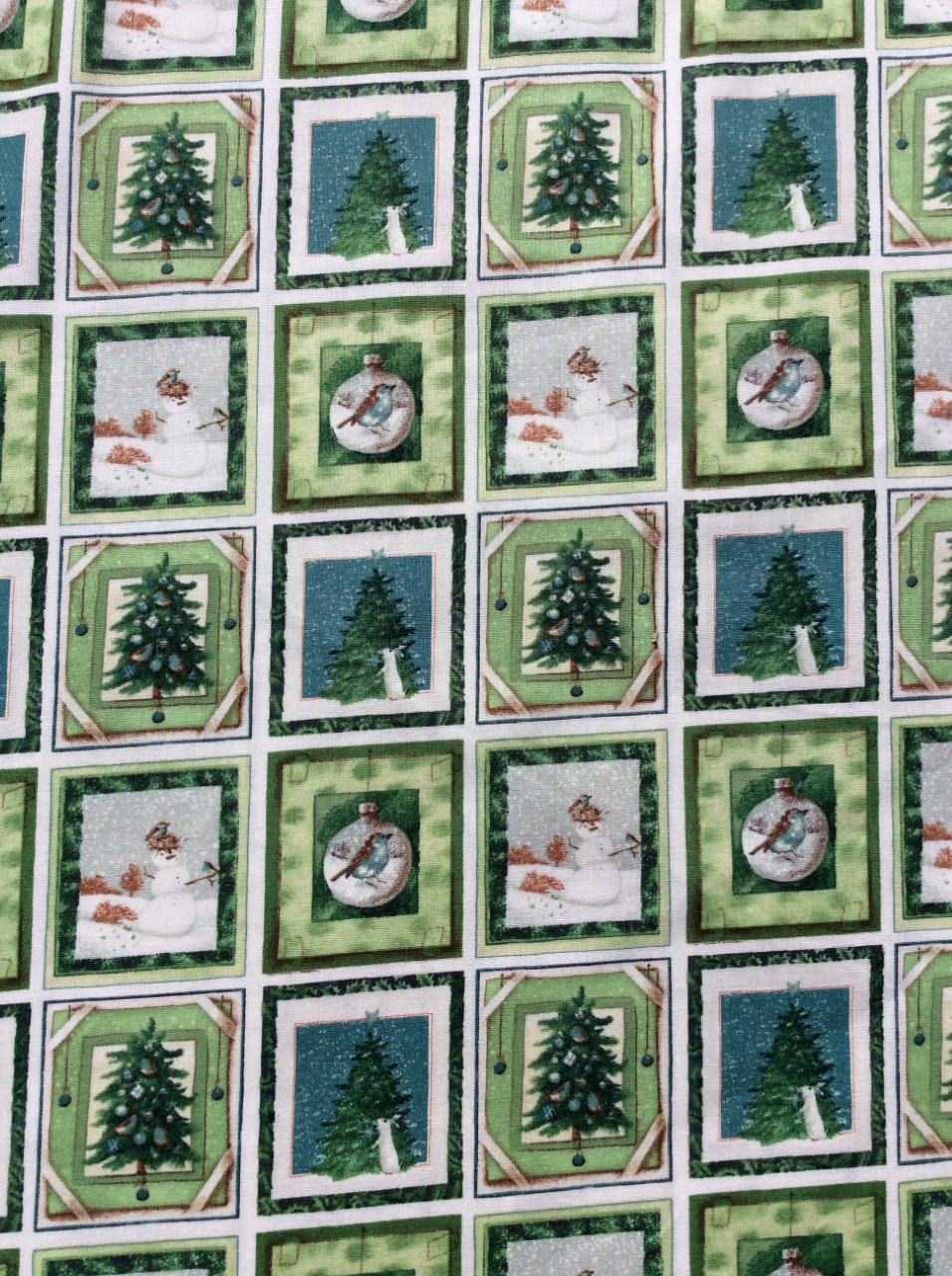 Winter Miracle Panel 100% Cotton Print Fabric Marjolein Basttin