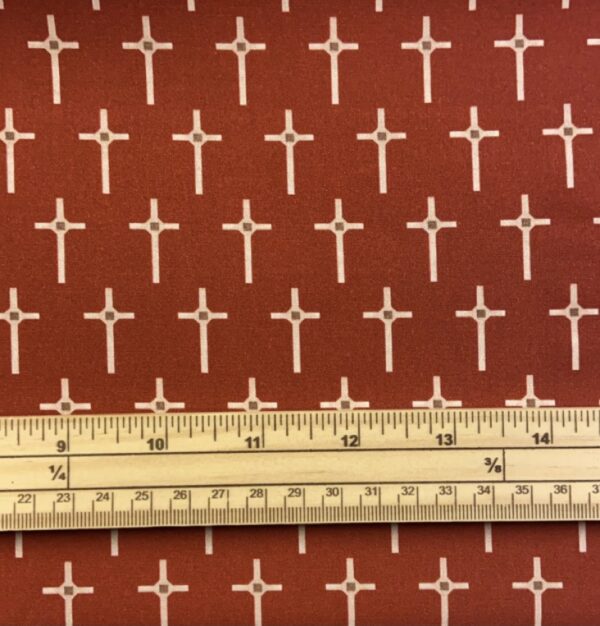 Fat Quarter Battle Remembering Vietnam White Remembrance Crosses 100% Cotton Quilting Fabric