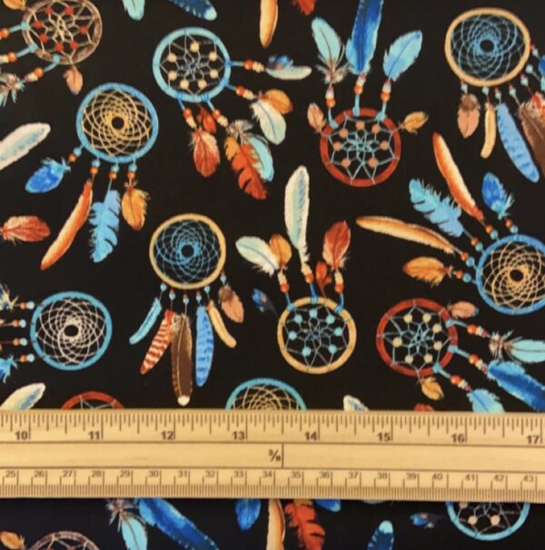 Fat Quarter Dream Catchers Gypsy Dreams 100% Cotton Fabric
