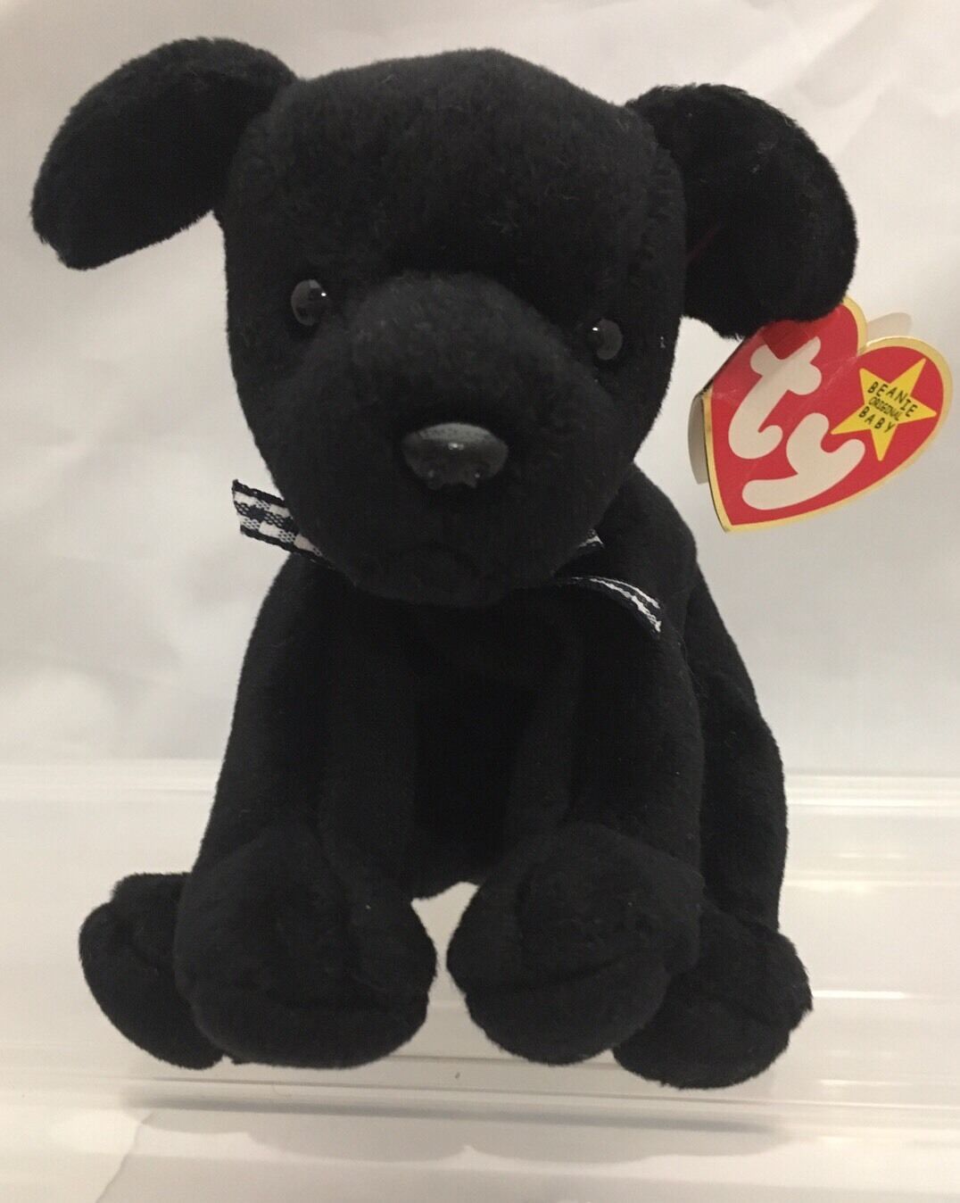 TY Beanie Baby Luke The Black Labrador Puppy - Image 2