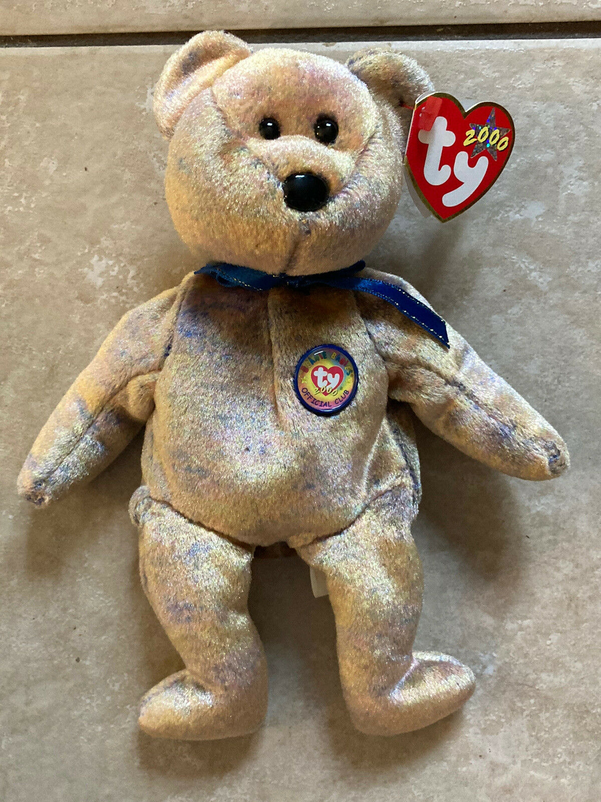TY Beanie Baby Clubby III The Beanie Babies Official Club 2000 Edition Bear