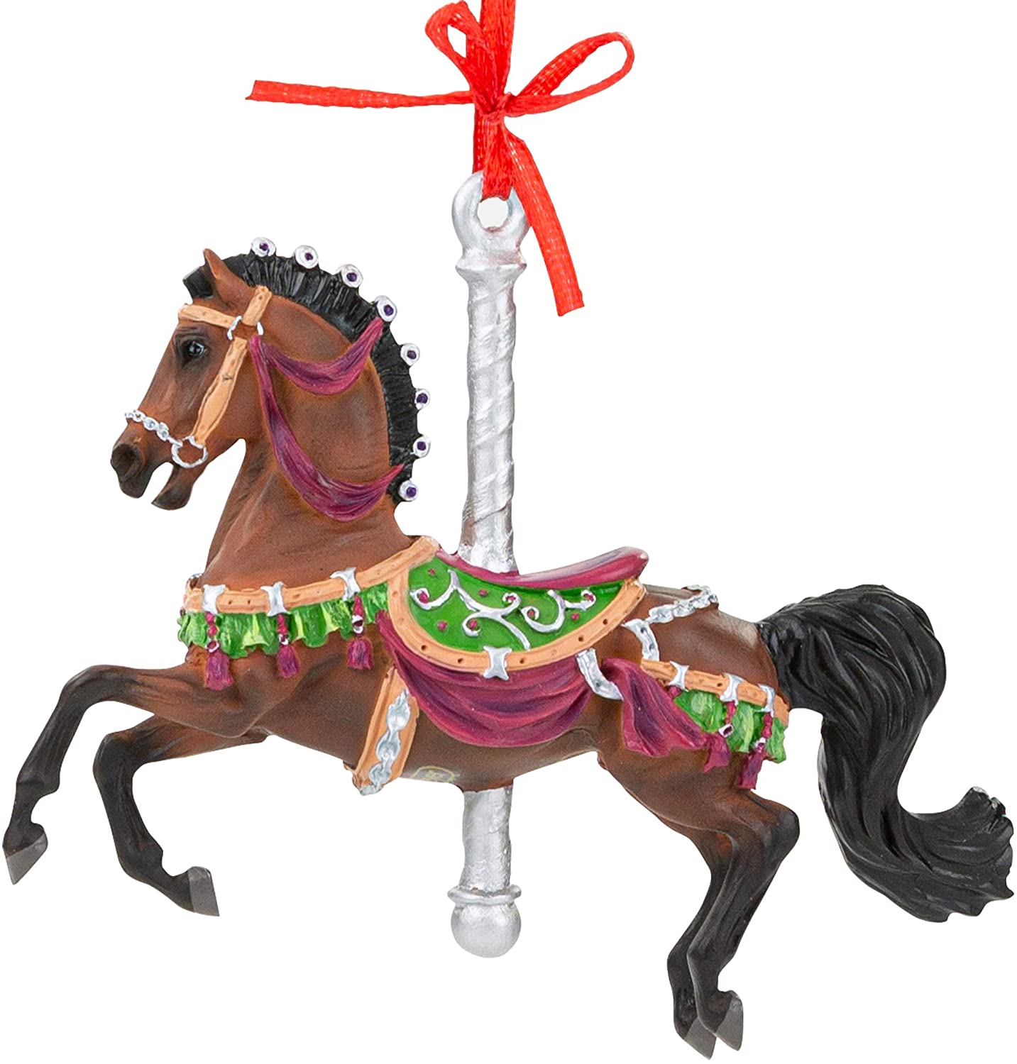 Breyer Horses 2021 Christmas Collection | Carousel Ornament - Herald | Model #700625