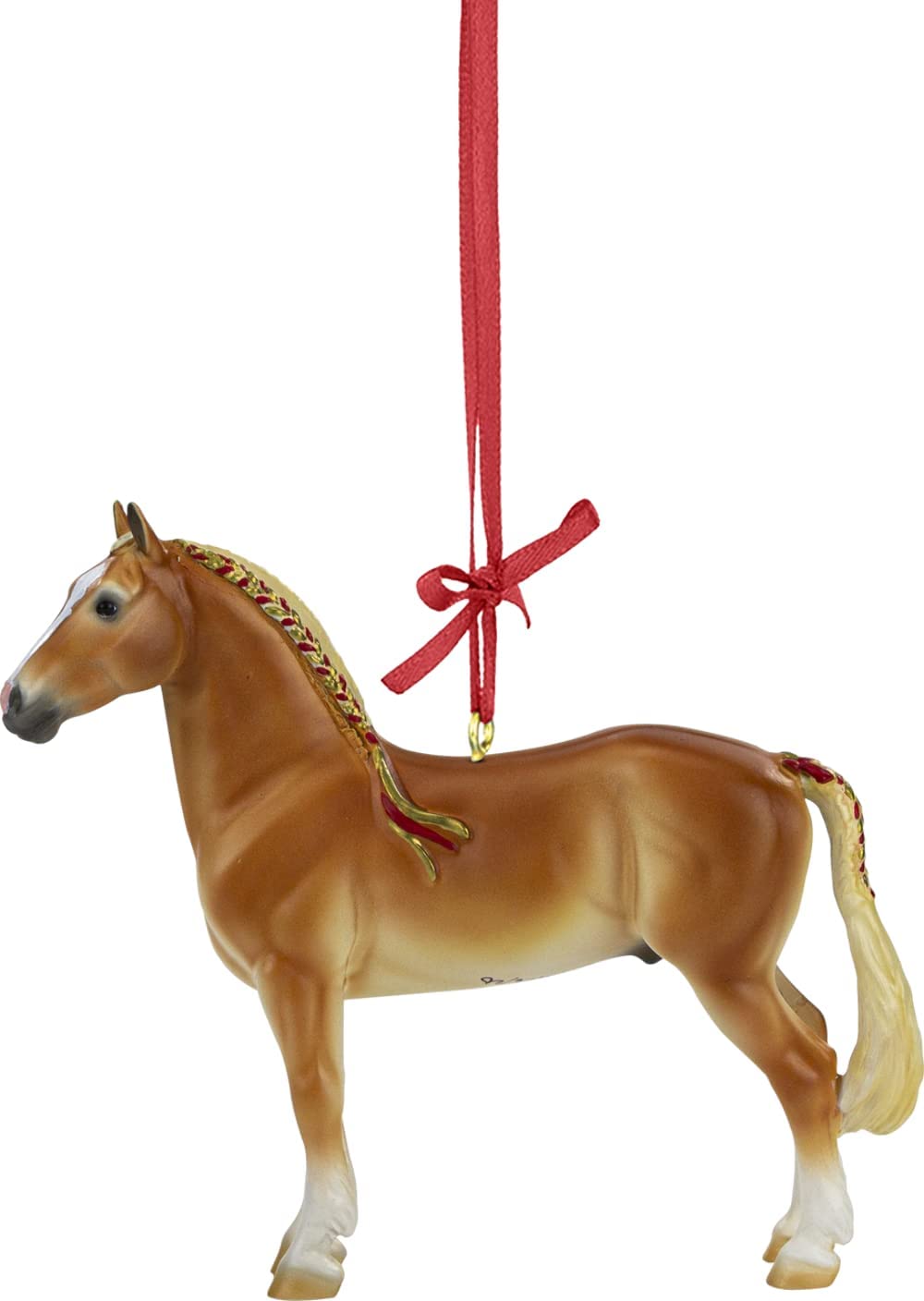 Breyer Horses 2021 Christmas Collection | Beautiful Breeds Ornament - Belgian | Model #700522
