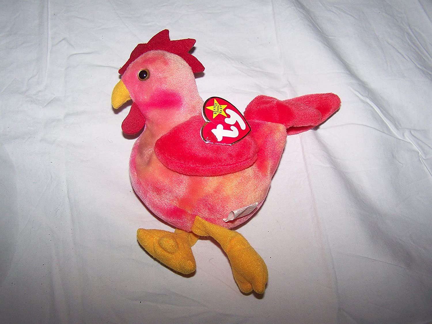 TY Beanie Baby Strut The Rooster
