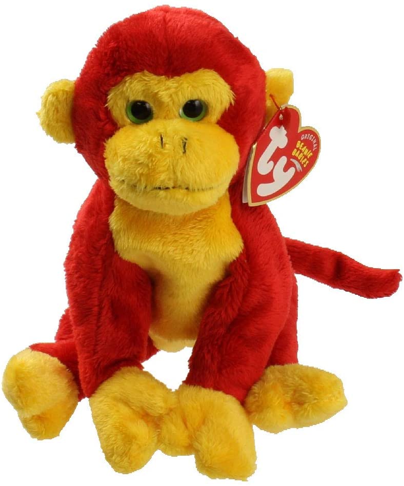 TY Beanie Baby Chopstix The Monkey