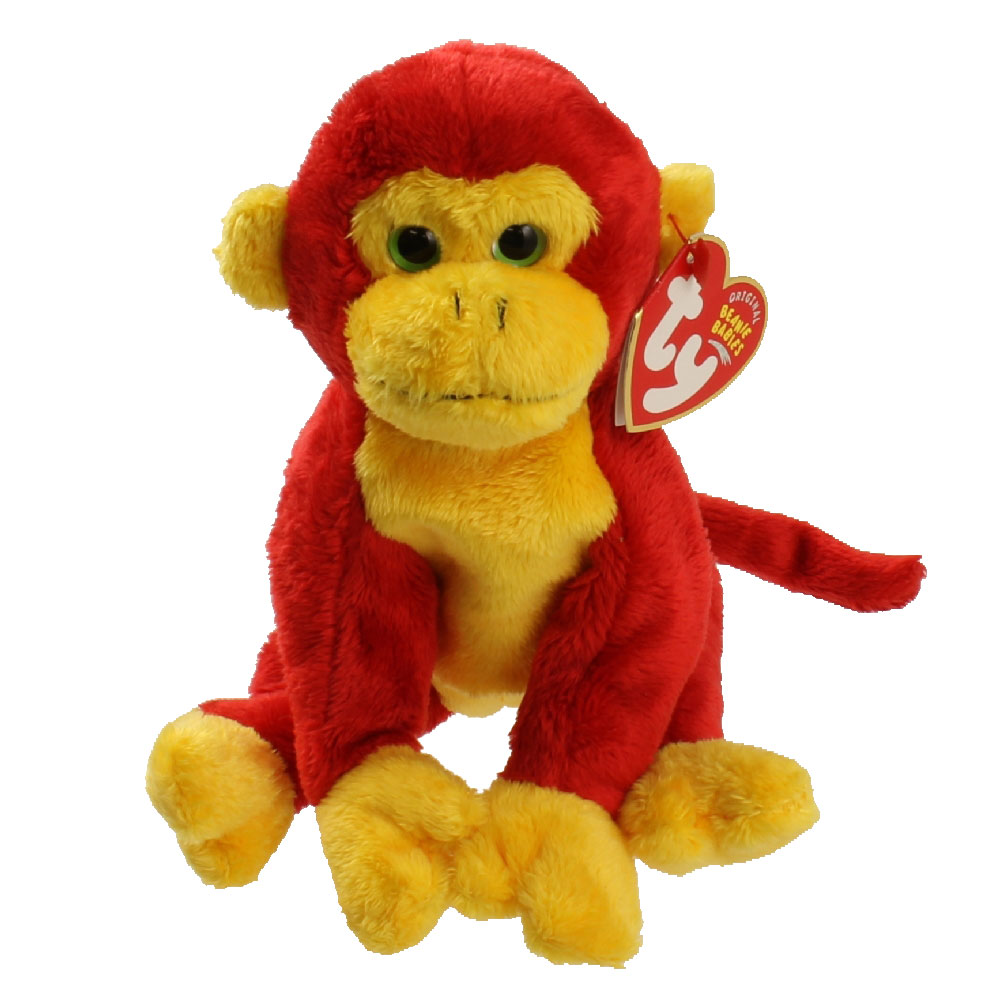 TY Beanie Baby Chopstix The Monkey - Image 3