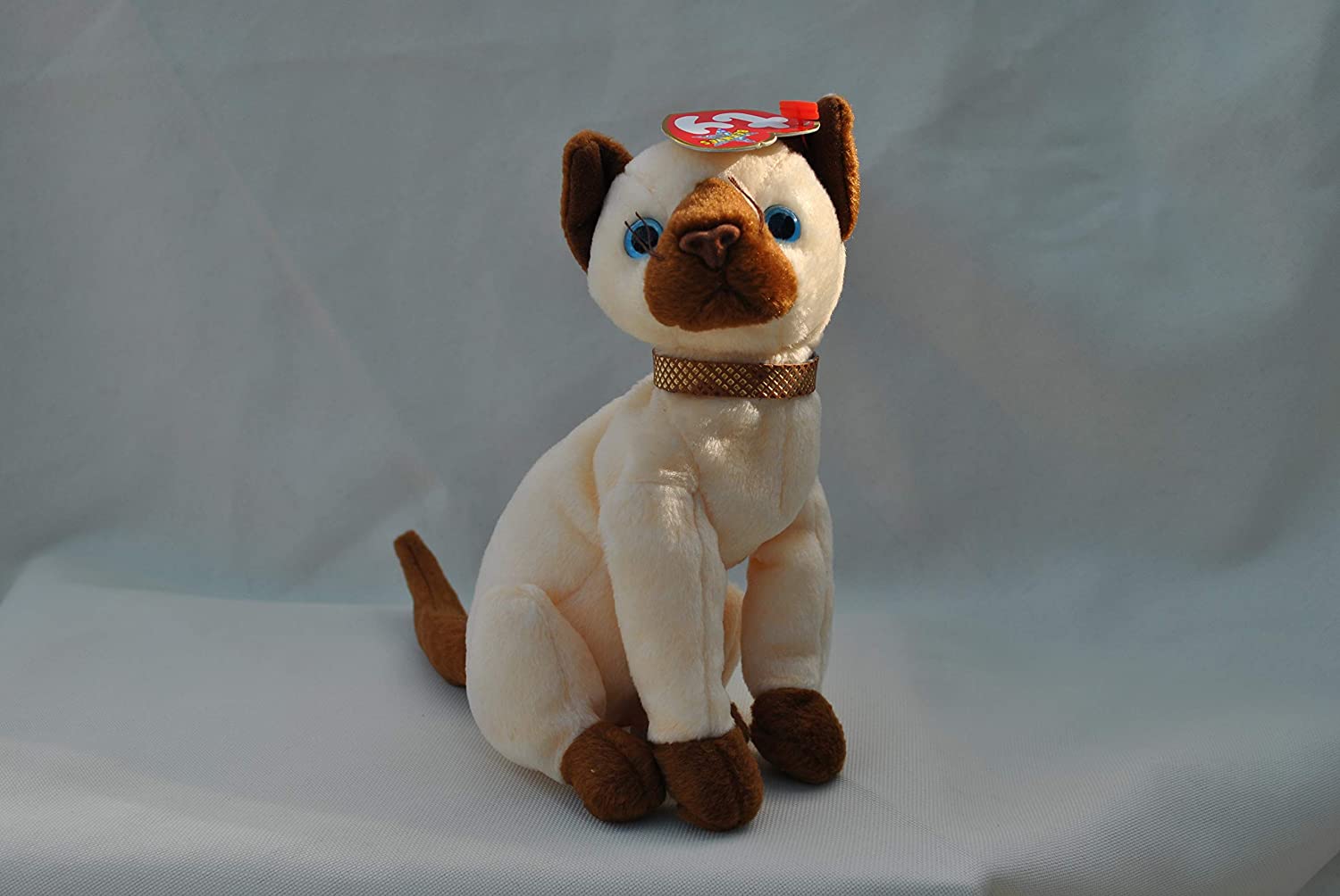 TY Beanie Baby Siam The Siamese Cat