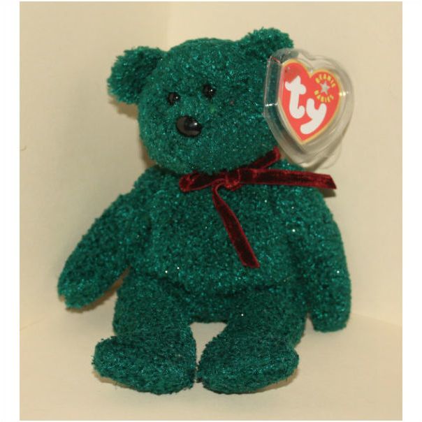 TY Beanie Baby 2001 Holiday Teddy Bear