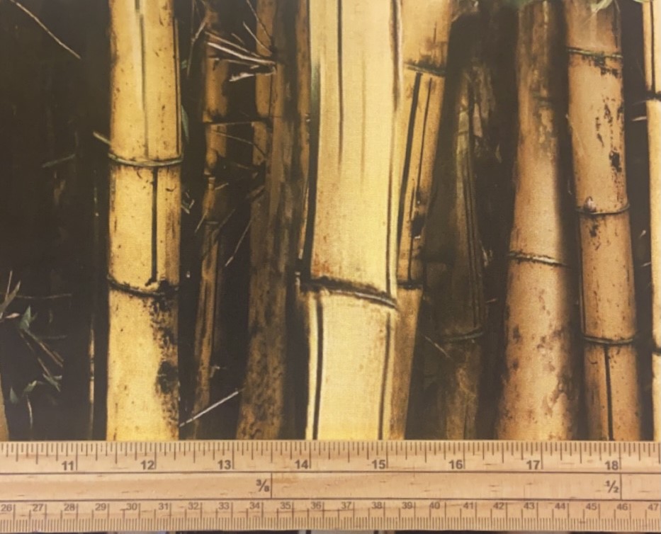 Fat Quarter Hoffman Bamboo Jungle 100% Cotton Quilting Fabric