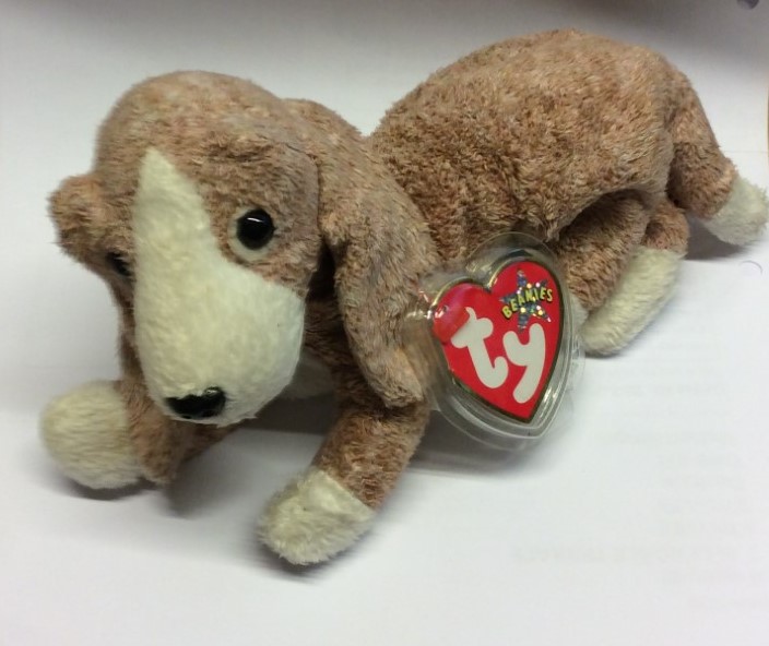 TY Beanie Baby Sniffer - The Dog
