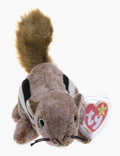 TY Beanie Baby Chipper - The Chipmunk