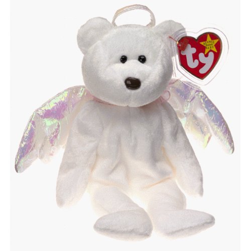 TY Beanie Baby Halo - The Shimmering Wings Angel Teddy Bear - Image 3