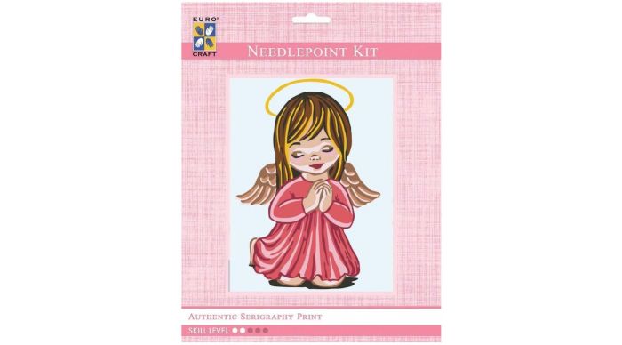 Girl Angel Tapestry Kit - 14cm x 18cm (5.5" x 7")
