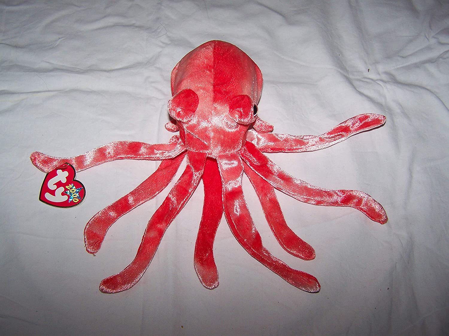 TY Beanie Baby Wiggly - The Ocopus