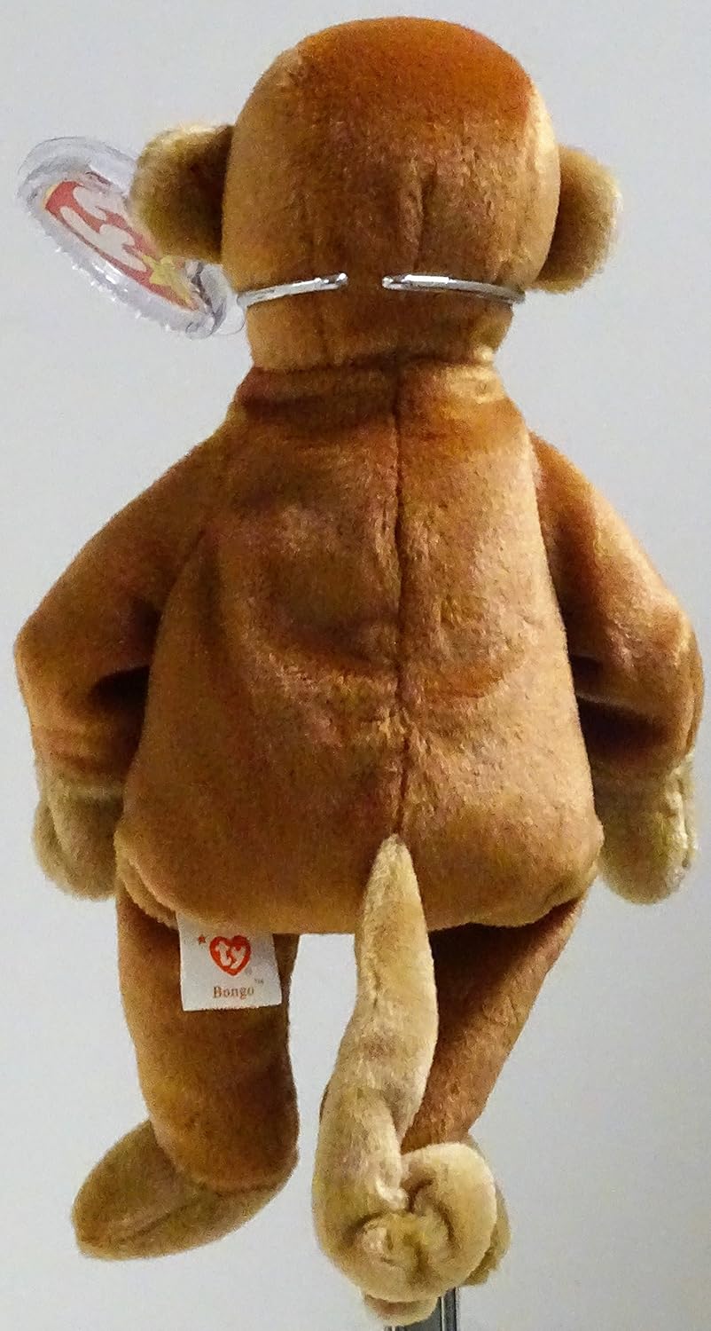 TY Beanie Baby Bongo - The Orangutan (Monkey) - Image 3
