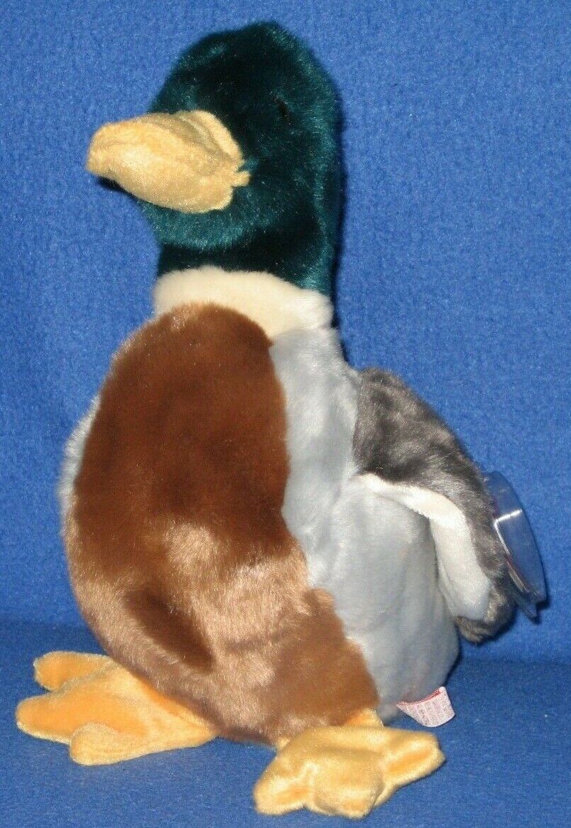 Ty Beanie Buddies Jake - The Mallard Duck TY Beanie Buddy