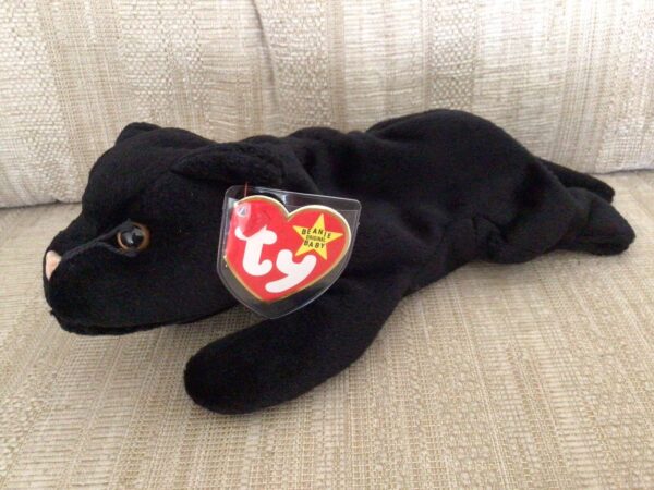 TY Beanie Baby Velvet - The Black Panther - Image 3