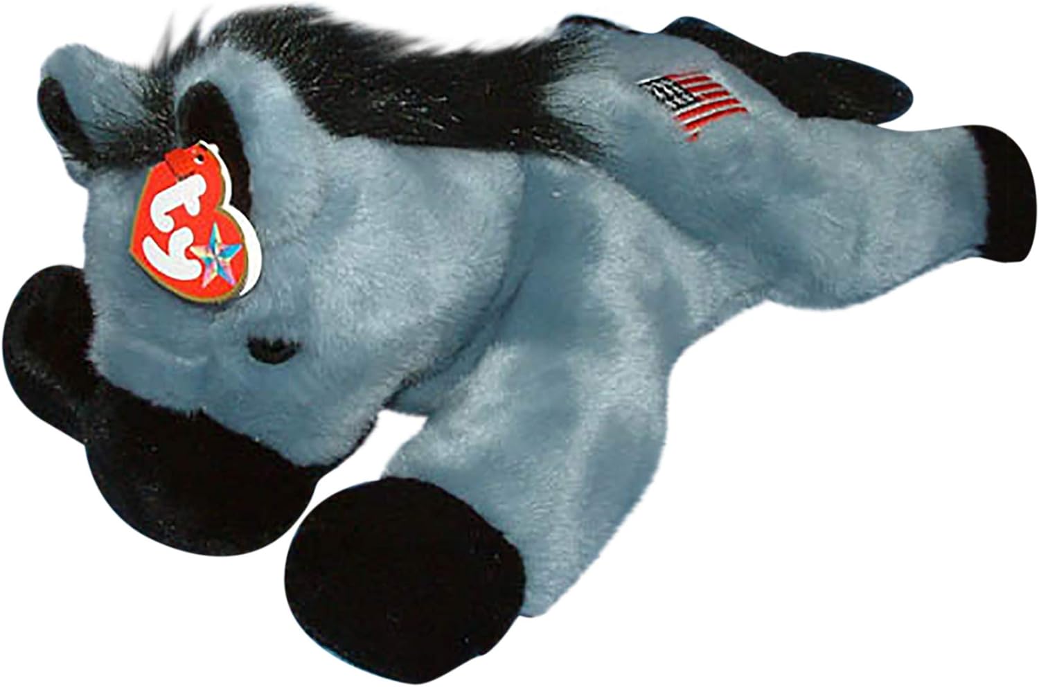 Ty Beanie Buddies Lefty - The Donkey TY Beanie Buddy (US Democratic Party)