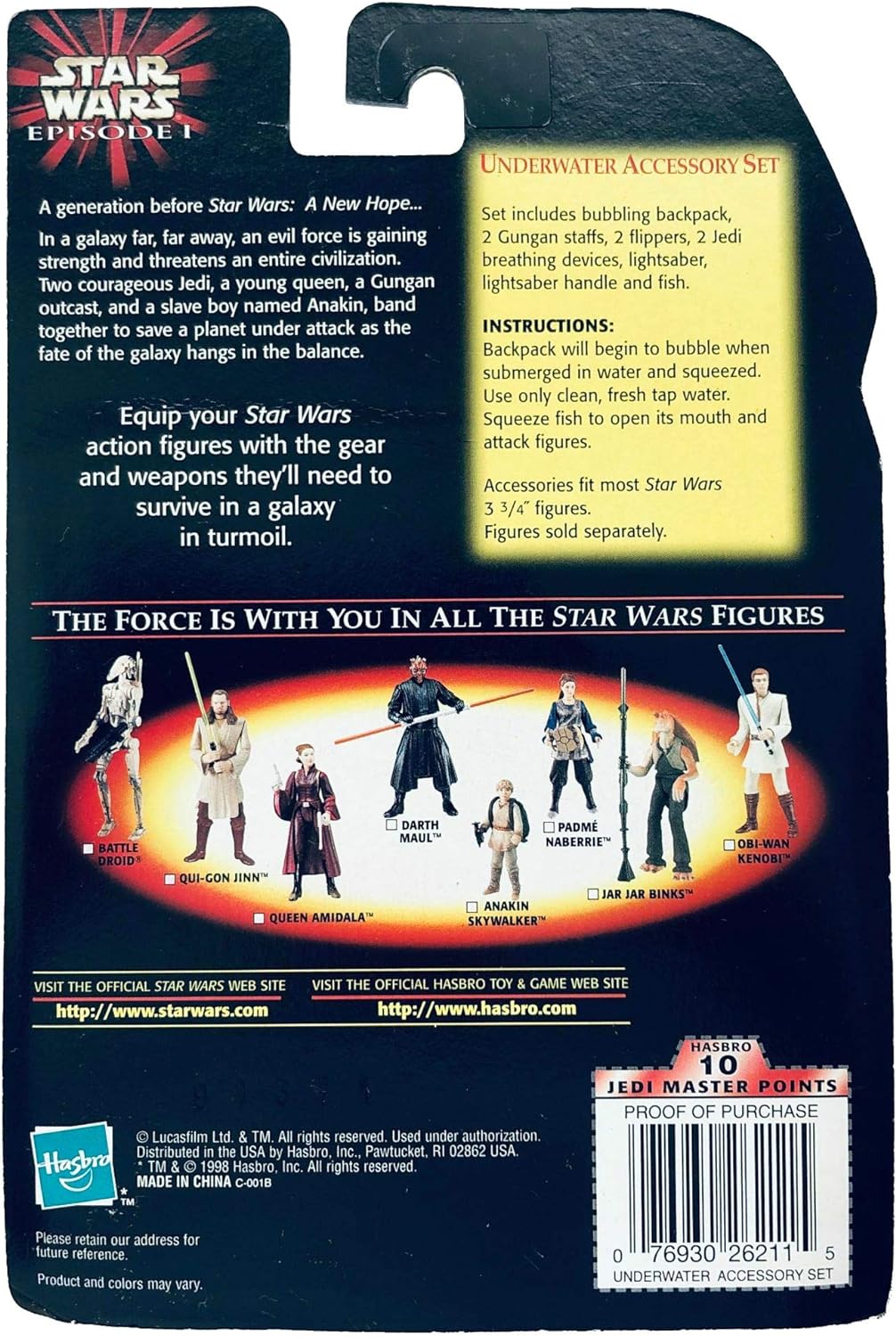 Star Wars Action Figure Episode 1 Underwater Accessory Set - Image 3