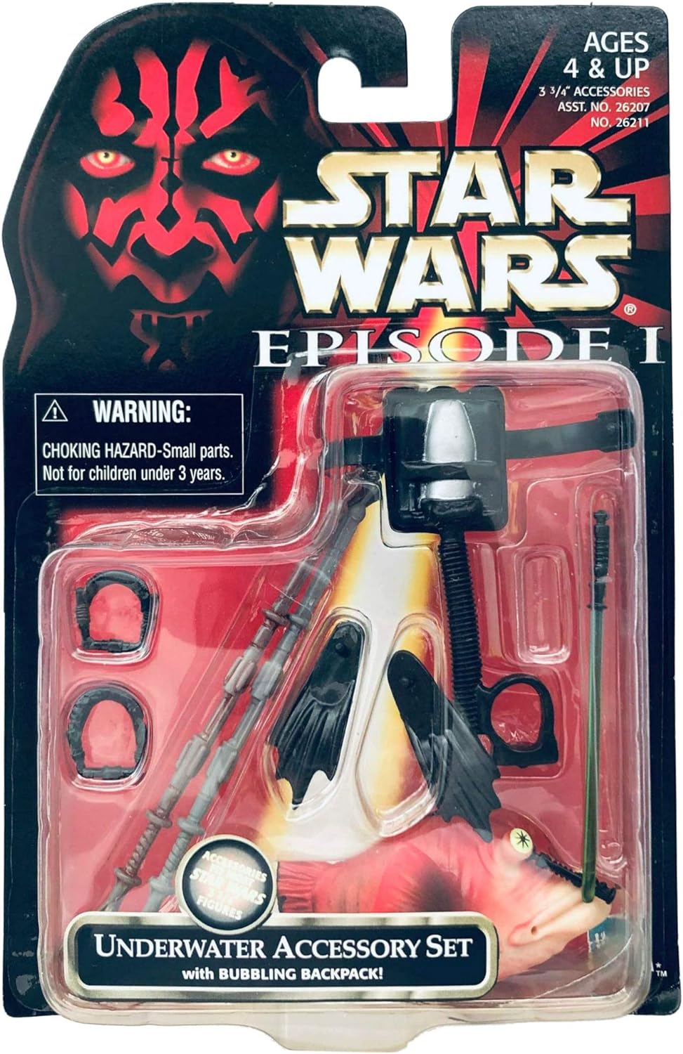 Star Wars Action Figure Episode 1 Underwater Accessory Set
