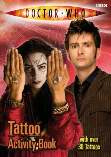 Doctor Who Tattoo Activity Book - Over 30 Tattoos