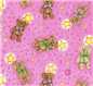 Pink Boyds Bear Fabric