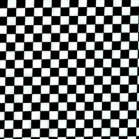 Fat Quarter Small Black and White Checked Chess Board Cotton Quilting Fabric