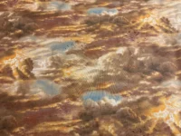 Fat Quarter Noah’s Ark Sky Cotton Quilting Fabric